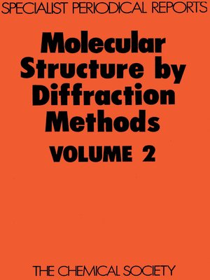 cover image of Molecular Structure by Diffraction Methods